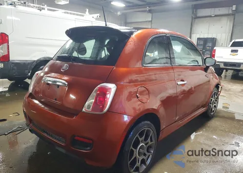 2013 Fiat 500 Sport from USA, damaged, VIN 3C3CFFBR3DT746384